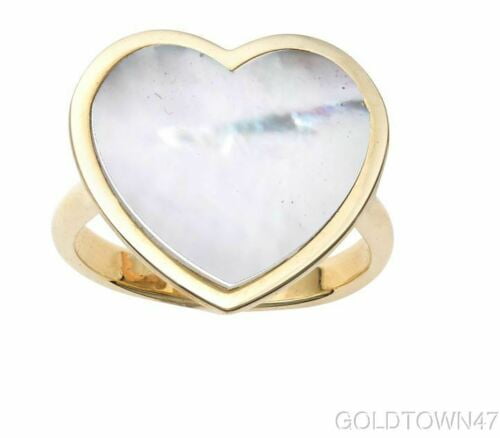 flat heart ring