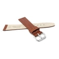 thumbnail image 4 of Extra Long (XL), 18mm Slim, Semi-Glossy, Leather Watch Band Strap, 4 of 7