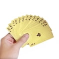 thumbnail image 2 of MasteelfCA Jeu de Cartes de Poker Style Dollar en Feuille d'Or, 2 of 7