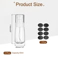 thumbnail image 2 of 3Pcs Small Spray Bottles, 60ml/2 oz Travel Size Spray Bottle Fine Mist with Labels (Clear), 2 of 7
