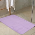 thumbnail image 2 of Alfombrilla de baño de espuma viscoelástica antideslizante Unique Bargains 2 uds Púrpura 40x60cm 50x80cm, 2 of 7