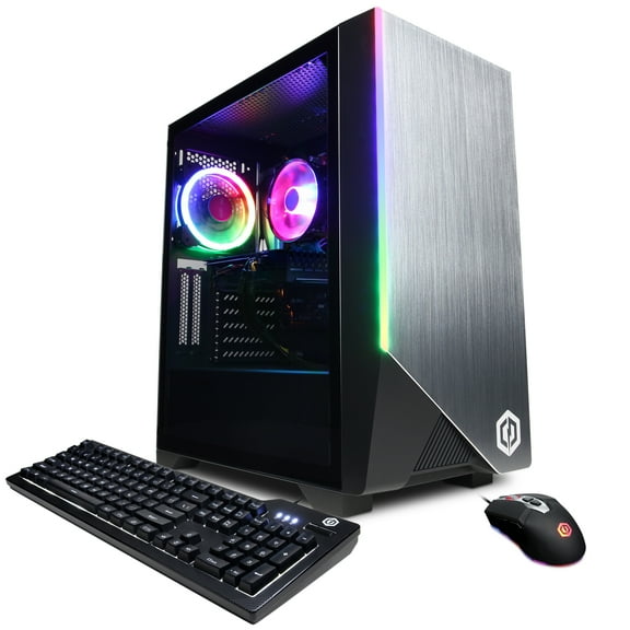 CYBERPOWERPC Gamer Master GMA6600WST w/ AMD Ryzen 7 3700X 3.6GHz Gaming Computer