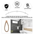 1pc Retro Toilet Paper Holder Creative Tissue Holder Rope Roll Holder