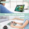 thumbnail image 4 of Funda Fintie Hybrid Slim para iPad Air de 11 pulgadas M2 (2024), color verde, 4 of 9