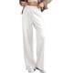 thumbnail image 1 of Pantalón Deportivo de Cintura Alta y Pierna Recta para Mujer, Cómodo Interior, Cordón Ajustable, Bolsillo para Hacer Ejercicio L, 1 of 9