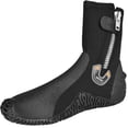 thumbnail image 4 of SEAC Basic HD Neoprene Scuba Boot Shoes with Side Zipper, Size 9.5, Black, 4 of 11
