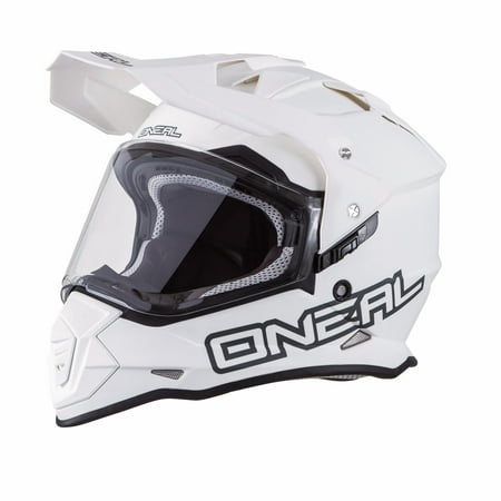Oneal 2020 Sierra II Adventure Dual Sport Helmet - Flat White - (Best Small Dual Sport Motorcycle)
