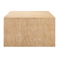 thumbnail image 3 of Modway Jordana Base Carrée Intérieur - Mobilier de Patio Extérieur Table Basse en Béton en Travertin, 3 of 10