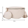 thumbnail image 2 of Rawiri Bolso bandolera para mujer de PU con monedero, moderno, 2 of 5