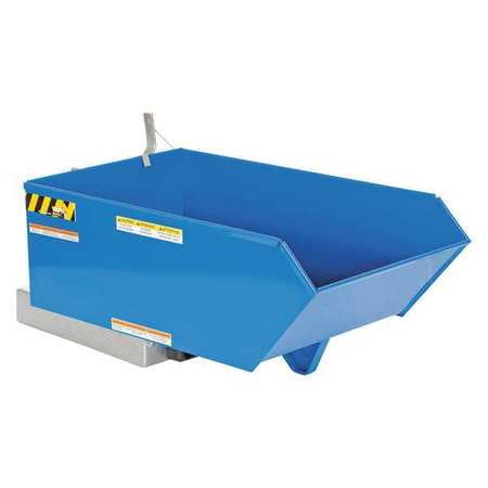 Wright Self Dumping Hopper - VESTIL Self Dumping Hopper Md .25 Cubic Yard H-25-MD