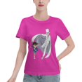 thumbnail image 1 of Women's Basic Short Sleeve T-Shirt Conan and Kaito Kidd, 1 of 6