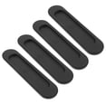 thumbnail image 1 of CIMAXIC 4Pcs Adhesive Handle Self Stick Black Aluminum Casting for Sliding Door, 1 of 8