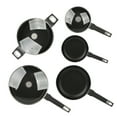 Mainstays 13Piece Aluminum NonStick Cookware Set, Black