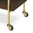 thumbnail image 6 of Simpli Home Simpli Home Jace Solid Mango Wood 26 Inch Bar Cart In Cognac, 6 of 9