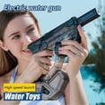 thumbnail image 2 of Recoil Electric Water Gun with LED Lights Muzzle Flames Squirt Gun for Outdoor Summer Pool Battle Play, Water Blaster Toy for Kids Adults, 2 of 5