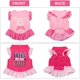thumbnail image 3 of piezas de camisa de vestir para mascotas, falda de cachorro, lindo vestido para perros, ropa de verano para mascotas, ropa para perros pequeños y gatos Ormromra WMZL-2068-12, 3 of 7