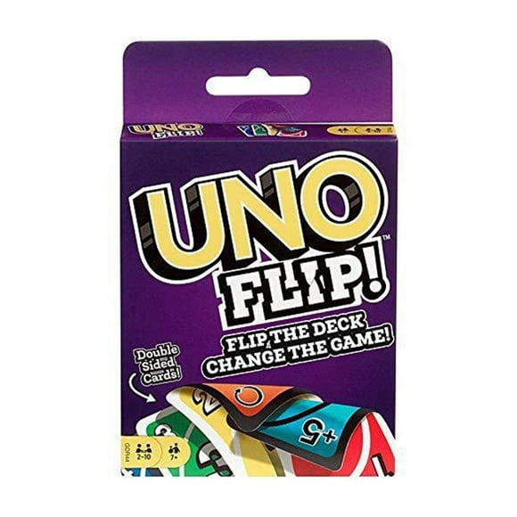 Juego de cartas Mattel Games isEasy Uno Wild Card Uno Flip