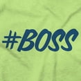 thumbnail image 2 of Hashtag Boss Cute Bossy Babies Toddler Boy Girl T Shirt Infant Toddler Brisco Brands 18M, 2 of 6