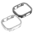 thumbnail image 3 of 2pcs Watch Case Inlaid with Diamonds Watch Protector Compatible For Apple Watch 8, 3 of 9
