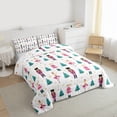 thumbnail image 2 of Feelyou Christmas Nutcracker Queen Comforter Set for Kid, Dreamy Princess Fairy Bedding Sets, Kawaii Rat Guard Reversible Bedding Comforter Set, Lightweight Room Decor, 3pcs, 2 of 8