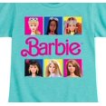 thumbnail image 3 of Barbie - Barbie Doll Portraits - Girls Fitted Short Sleeve Graphic T-Shirt, 3 of 5
