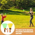 thumbnail image 2 of KAKOWELY Fun Launcher for Children with Assorted Color Plastic Balls Suitable for All Skill Levels Family Toss Game 3.5 Inches,9.65"X4.92"X1.97", 2 of 5