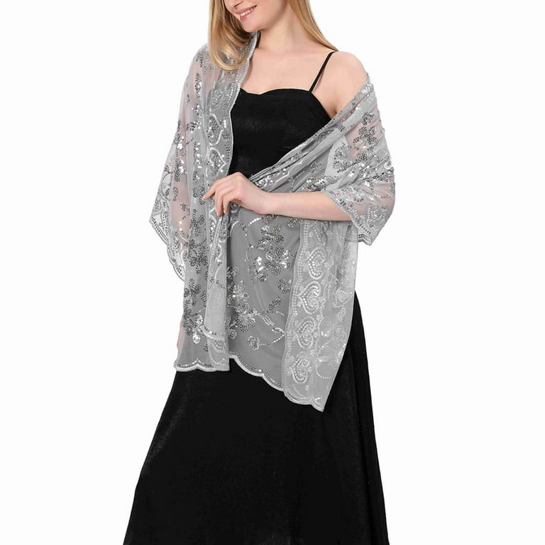 Sheer shawl cheap