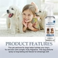 thumbnail image 4 of Pet Hair Smooth & Frizz Control Spray with Plant Keratin for deep Coat Care, detangler Spray for Dogs, Gentle formula for Mat-Free Fur, Ideal for Daily Grooming of Curly,, 4 of 9