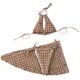 thumbnail image 1 of Conjunto de traje de baño de bikini para mujer, ropa de playa, traje de baño para nadar, piscina, actividades acuáticas, spas L, 1 of 8