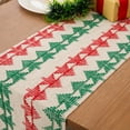 thumbnail image 5 of Xuniizn Christmas Tablecloth Wrinkled Cheesecloth Christmas Tablecloths - Bohemian Christmas Table Cloth Rectangular Table Cover for Holiday, Wedding Party Christmas Decorations for Home, 5 of 9