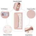 thumbnail image 6 of LOUEBICA Womens Wallet Vegan Leather Long Ladies Wallets RFID Blocking Bifold Card Holder with Floral Pattern Zipper Pocket, 6 of 8