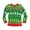 Green - Holiday Fun, variant on #followme Ugly Christmas Sweaters for Girls 68601-363-7-8 (Black - It's Lit, 14-16 Years)