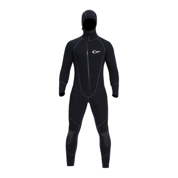 Dynwaveca 3mm Neoprene Wetsuit Scuba Diving Suit Unisex Hooded Wet Suit For Surfing Snorkeling - Xxl Other Xxl