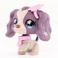 thumbnail image 4 of Mini Pet Shop Cocker Spaniel #672 with Plastic Collar Headwear Accessories,Collectible Little Animal Figurine Toys, 4 of 9