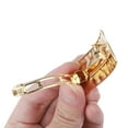 thumbnail image 5 of Unique Bargains 1 Pc Grace Rectangle Hair Clips for Home Gold Tone, 5 of 5