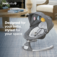 thumbnail image 6 of Jool Baby Nova Swing for Newborns with Bluetooth & Remote Control (Updated Model, Gray), 6 of 9
