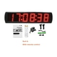 thumbnail image 1 of Grande Horloge à Compte à Rebours LED, Minuterie de Course Marathon, Contrôle par Application Extérieure, Trépied, 5 Pouces, Facile à Utiliser, 1 of 7