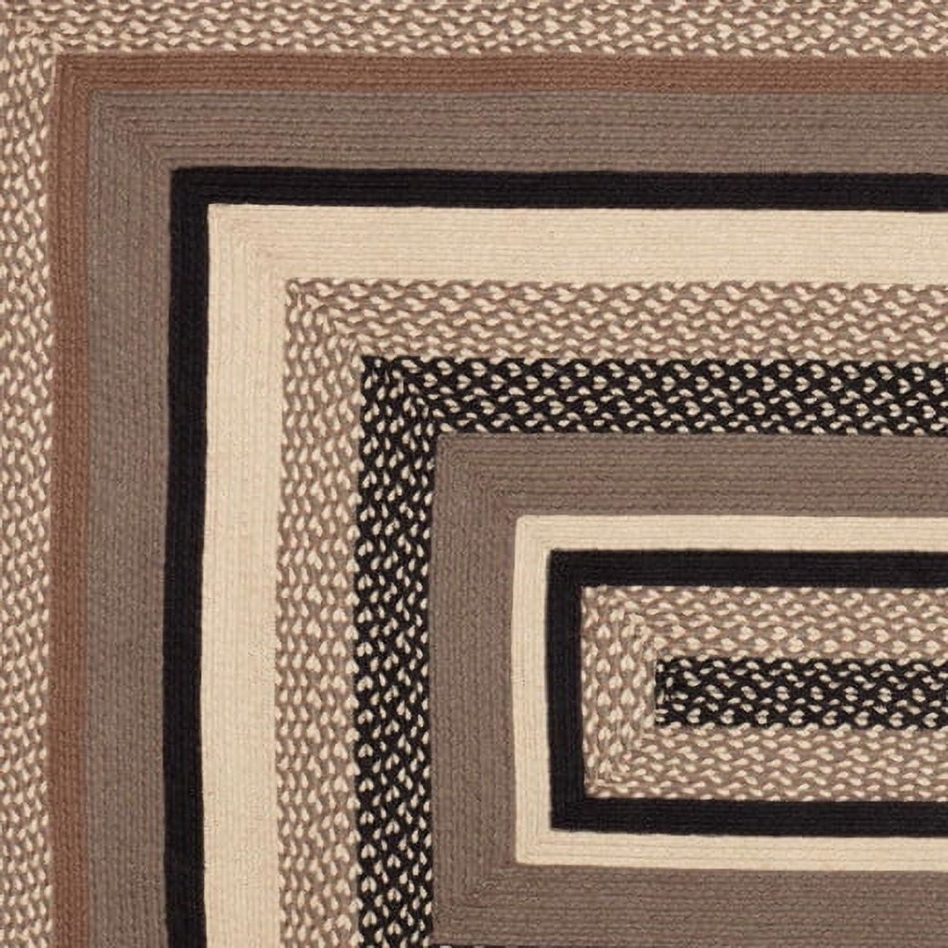 VHC Brands Sawyer Mill Jute Rectangular Area Rug with Non-Skid Pad 48x72