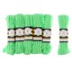 thumbnail image 2 of 80 yardas en forma de S Dentelle Curve ribete de encaje ondulado cinta de grosgrain Ric Rac recorte de encaje para decoración de cortinas de vestuario verde claro Soledad Wave Ribbon Ric Rac Ribbons, 2 of 9