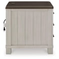 thumbnail image 5 of Signature Design by Ashley Darborn Chairside End Table, Gray & Brown, 5 of 8