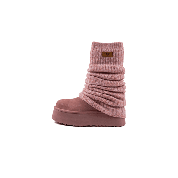 UGG WOMENS Classic Mini Dipper Legwarmer Boot Womens "Pink Dawn" 1178990 PDW 1178990 PDW from Stadium Goods