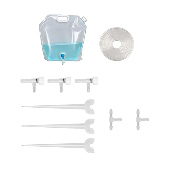 10L Adjustable Plant Watering Bag, Slow Release Drip Irrigation with Dispersion Control, Efficient Watering for Garden & Trees(RL 1 Set)