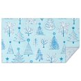 thumbnail image 1 of Meery Christmas Rectangle Table Cloth Xmas Tree Tablecloths 60x102inch Polyester Waterproof and Reusable Table Covers for Weddings Banquets or Restaurants, 1 of 5