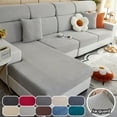 thumbnail image 2 of 1pc Jacquard Sofa Slipcover Twill Pattern Elastic Sofa Covers Furniture Protector for Bedroom Office Living Room Home Decor, 2 of 10
