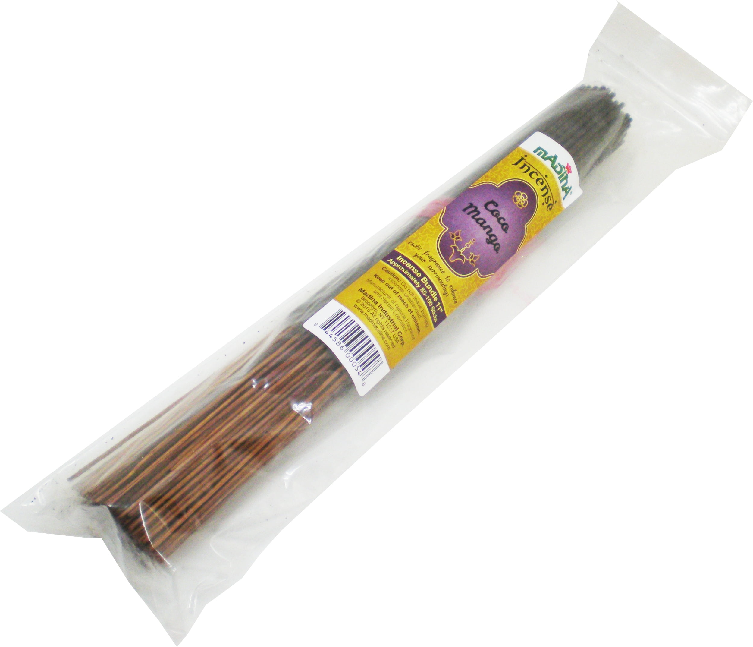 Madina Coco Mango Scented Fragrance Incense Stick Bundle [85 Sticks Per