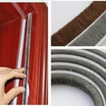 thumbnail image 2 of Marbhall Weather Stripping Brush for Sliding Windows/Doors Frame Side, Pile Self Adhesive Weatherstrip Seal Strip Sealer Draft Stoppers, 39.37inch White, 2 of 5