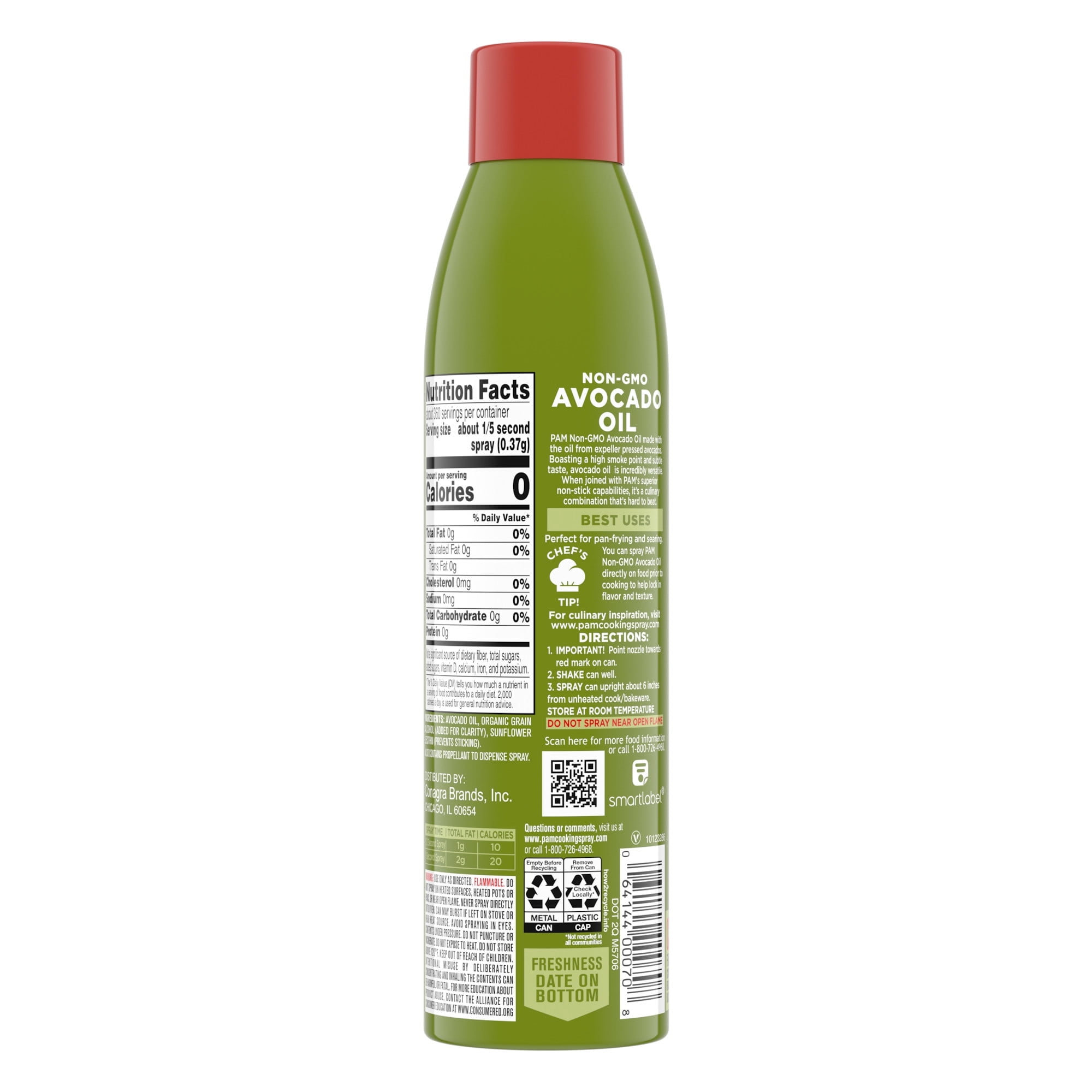 PAM Avocado Oil Non-GMO Cooking Spray