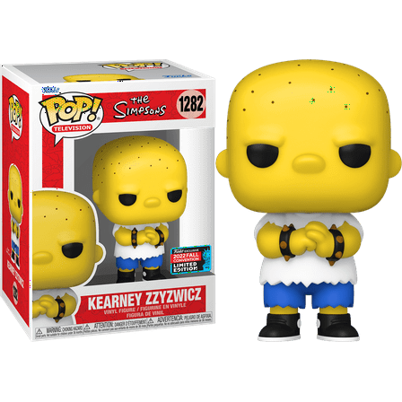 Open Box Funko The Simpsons POP! Television Kearney Zzyzwicz Vinyl Figure