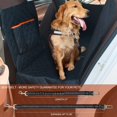 thumbnail image 4 of Fundas para asientos de coche para perros, funda para asiento trasero con ventana de visualización, funda impermeable para banco de coche y todoterreno, 150 × 139 cm, 4 of 5