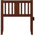 thumbnail image 4 of Pemberly Row Solid Wood Twin Spindle Headboard with USB Turbo Charger in Walnut, 4 of 6